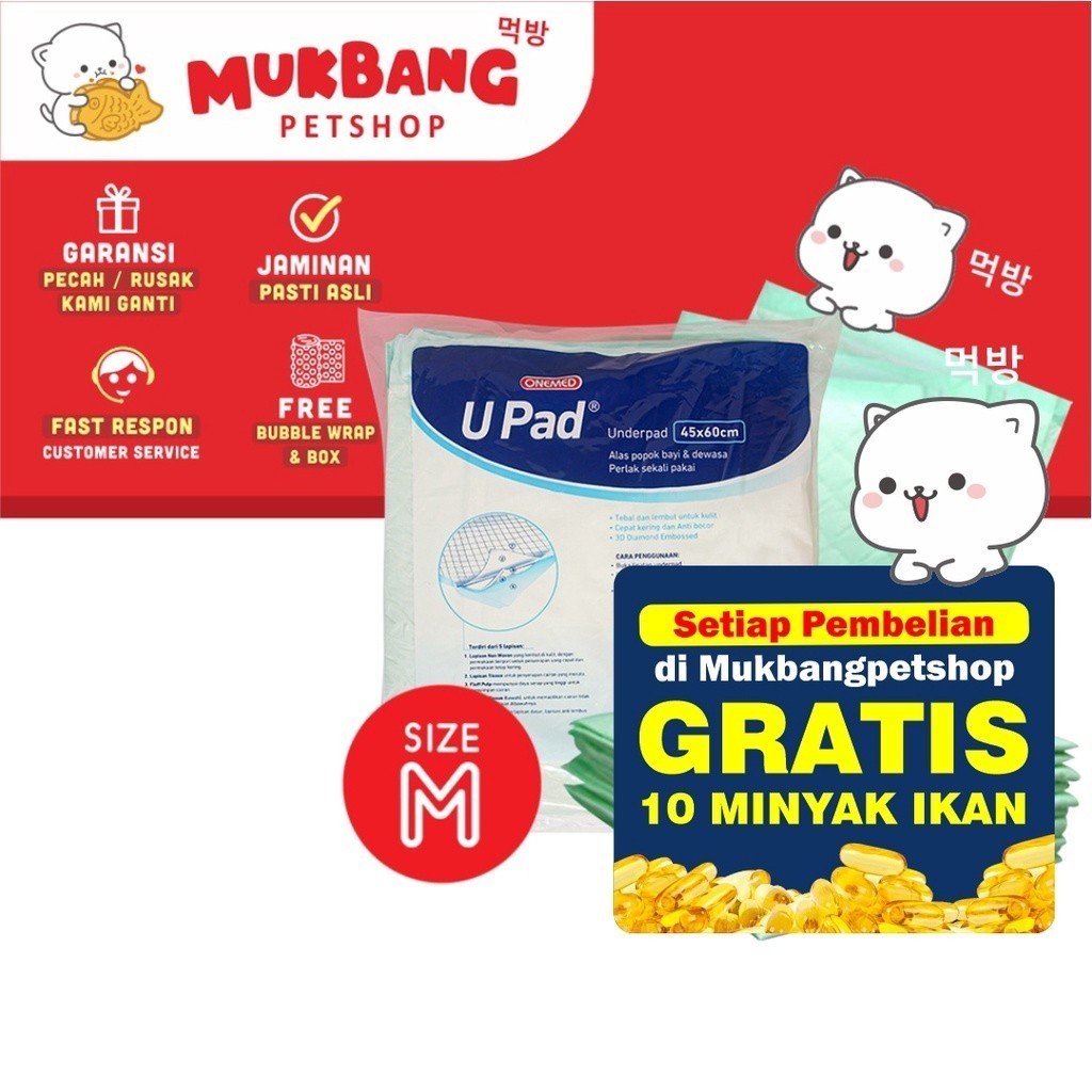 Underpad Raning ขนาด M 1 pcs แบบพกพาสัตว์เลี้ยงห้องน้ํา Pad แมวสุนัข Poop Pee Pad สัตว์ Pad Pampers 