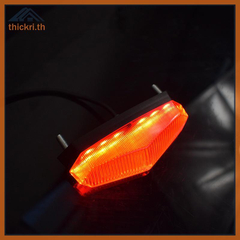 TT 12V-80V ไฟฟ้า BikeTaillights LED ความปลอดภัยคําเตือนด้านหลังโคมไฟสําหรับ E-scooter Ebike ไฟเตือนไ