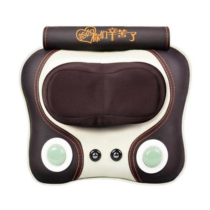 นวดกระดูกสันหลังส่วนคอกายภาพบําบัดเอวมัลติฟังก์ชั่ทั้งร่างกายประคบร้อนเบาะเก้าอี้หมอนนวดไหล่อินฟราเร