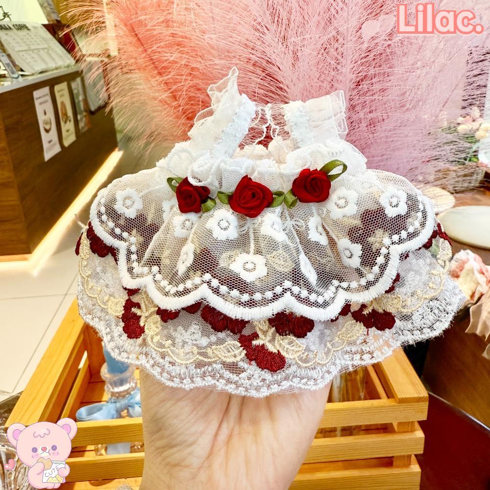 ลิแลคซี ชุดเจ้าหญิง,สวยน่ารัก15-23เซนติเมตรผ้าฝ้ายตุ๊กตาเสื้อผ้า,ลูกไม้กุหลาบชุดที่ละเอียดอ่อนตุ๊กตาอุปกรณ์เสริมสําหรับตุ๊กต ราคา ถูกที่สุด ดีลบีเคเค