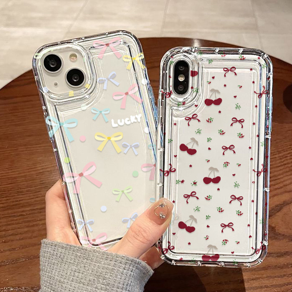 โทรศัพท์แบบ ซิลิโคนใส เคส For Samsung A56 A54 A55 A05S A15 A12 A13 A14 A52 A53 S24 S23 Ultra S21 FE A71 เคสใสกันกระแทก