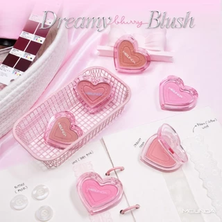 MEILINDA Dreamy Blurry Blush เมลินดา บลัชออน สีสวย ปัดแก้มง่าย พกสะดวก ติดทน สีละมุน สีชัด