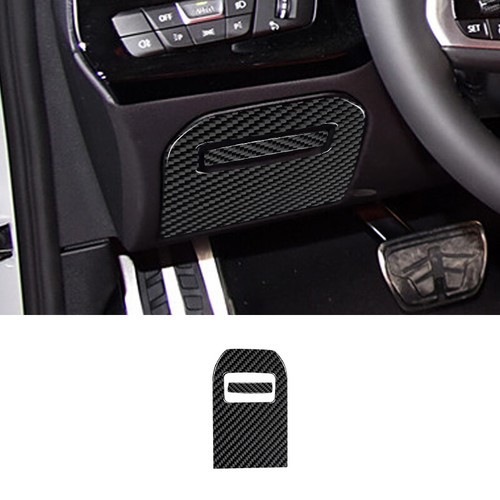 Carbon Fiber Driver Dashboard Storage Box Panel Cover For BMW Z4 G29 2019-2022