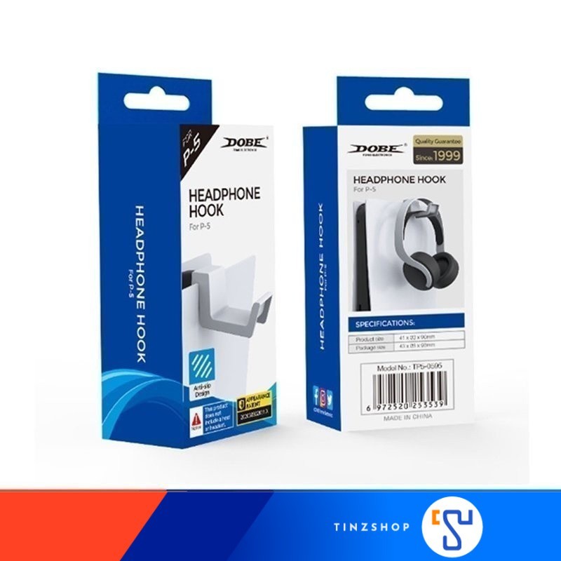 [ส่งด่วน] DOBE แขวนหูฟังเครื่องPS5 TP5-0595 Headphone Hanger for PS5 ที่แขวนหูฟังเครื่อง PS5 Tinzsho