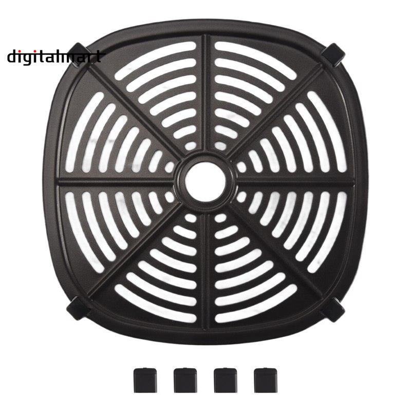 Air Fryer Grill Crisper ถาดสําหรับ Dash 2.6QT -Crisp Digital Air Fryer พร้อมเท้ายาง Air Fryer