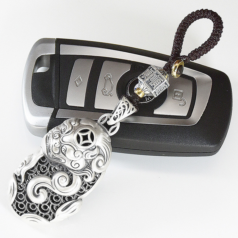 [จัดส่งด่วน] ปี่เซียะพวงกุญแจผู้ชายผู้หญิงทําเงินปลอดภัยจี้ระดับไฮเอนด์ย้อนยุคสร้างสรรค์ของขวัญจี้ z