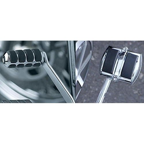 I5 Chrome ด้านหลังเบรคและเกียร์ Shift Pedal สําหรับ Yamaha V-Star 650 950 1100 1300