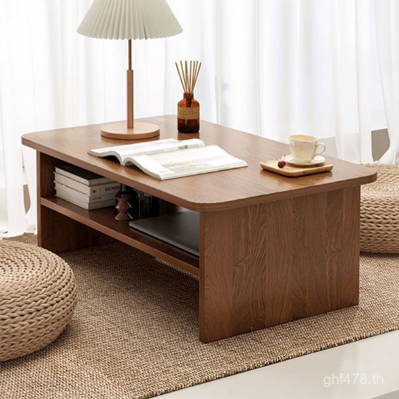 Bay Window โต๊ะน้ําชาโต๊ะกาแฟในครัวเรือนนั่ง Kang ตารางเตียงโต๊ะสไตล์ญี่ปุ่น Influencer โต๊ะเล็ก Sim