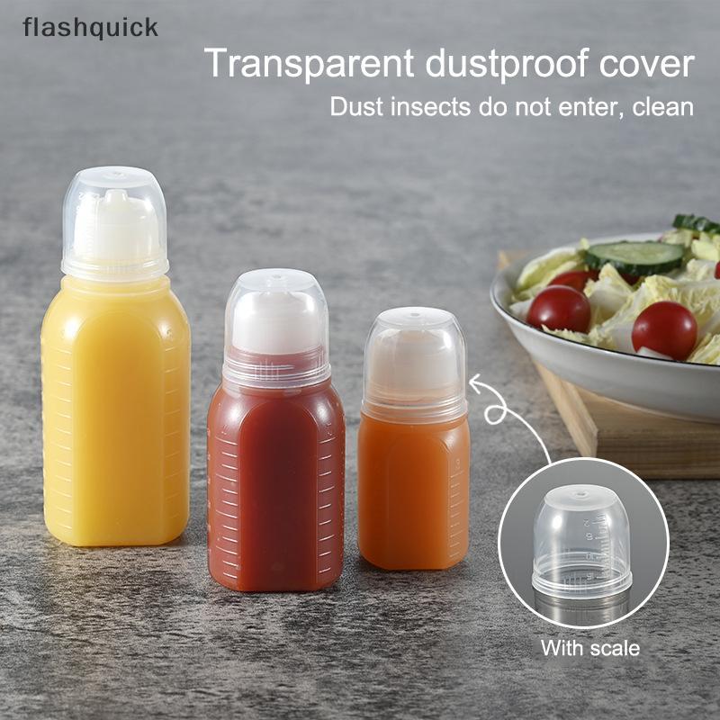 Flashquick 30/60/100ml มินิบีบขวดซอสมะเขือเทศเครื่องปรุงรสขวดซอสน้ําผึ้งมัสตาร์ดสลัด Dressing ซอส Be