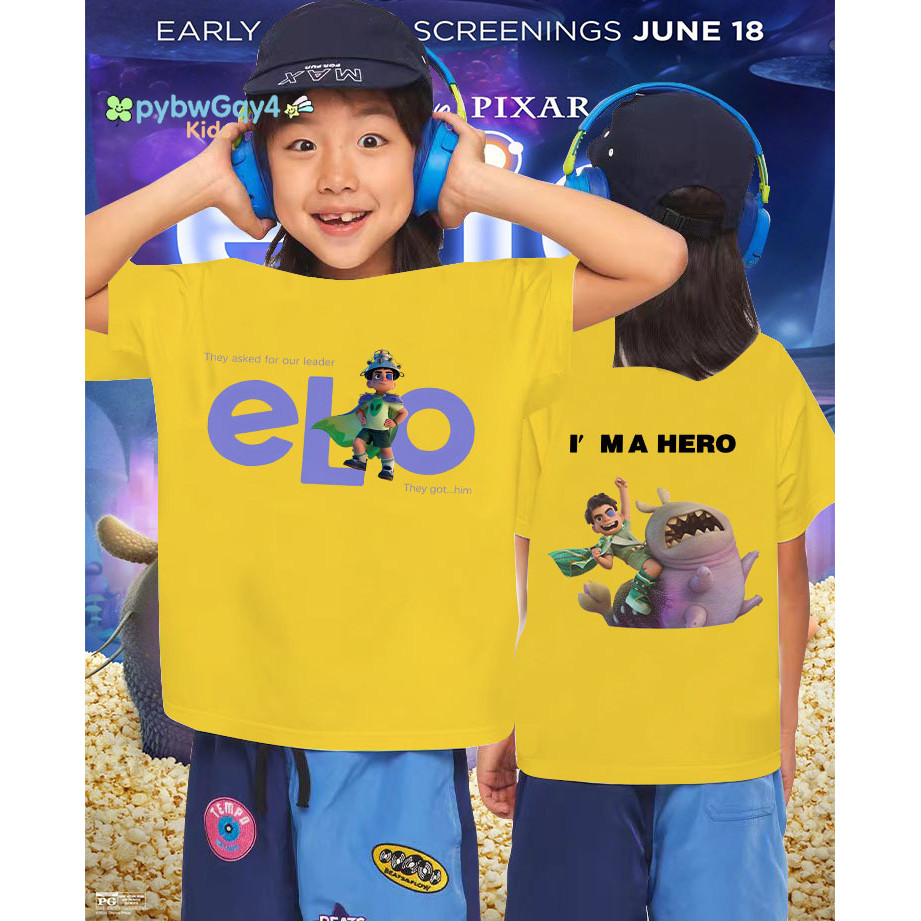 Disney and Pixar’s Elio Alien Encounter Tee | เสื้อยืดเด็กเอลิโอ ปะทะมนุษย์ต่างดาว #ElioAdventures #