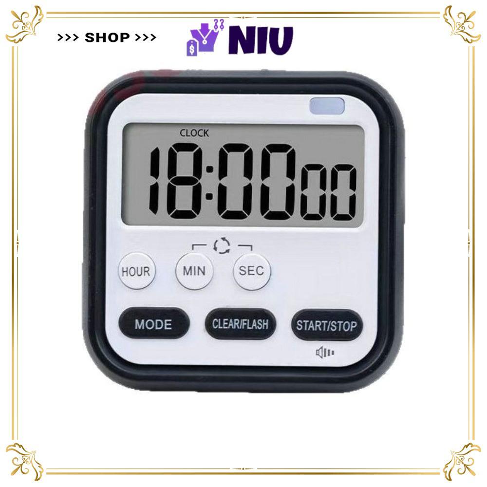 NIU Digital Kitchen Timer, Time Manager Loud Alarm Cooking Timer, Practical Multifunctional Digital 