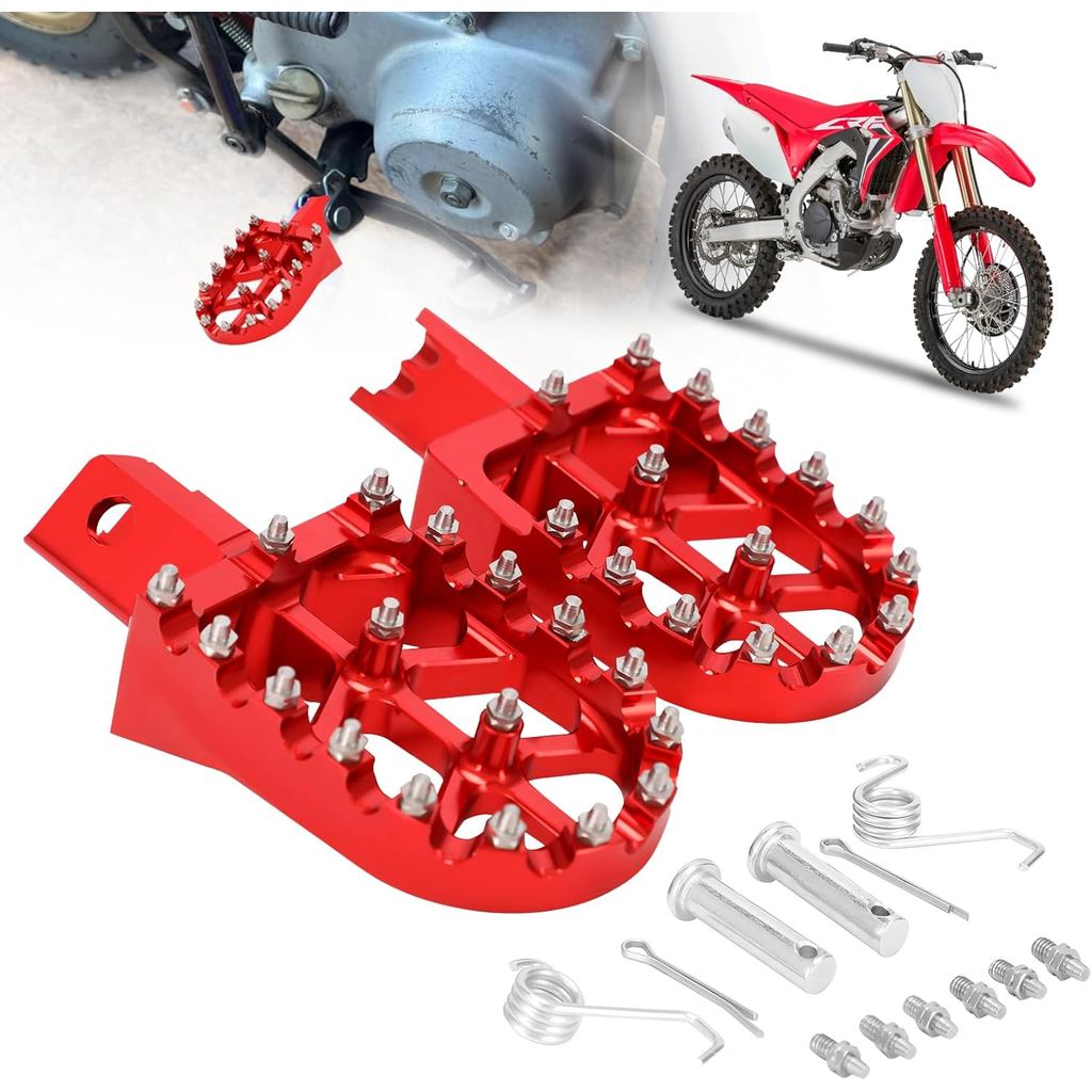 AnXin หมุดเท้ารถจักรยานยนต์ Universal CNC Footpeg สําหรับ CRF XR CR 50 70 80 100-125cc CT200U Mini B