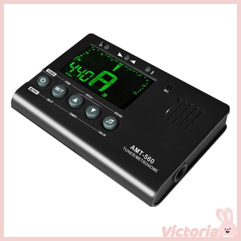 VIC Digital Metronome Tuner Electronics Metronome Guitar Tuner เครื่องมือดนตรี Tone Generator สําหรั