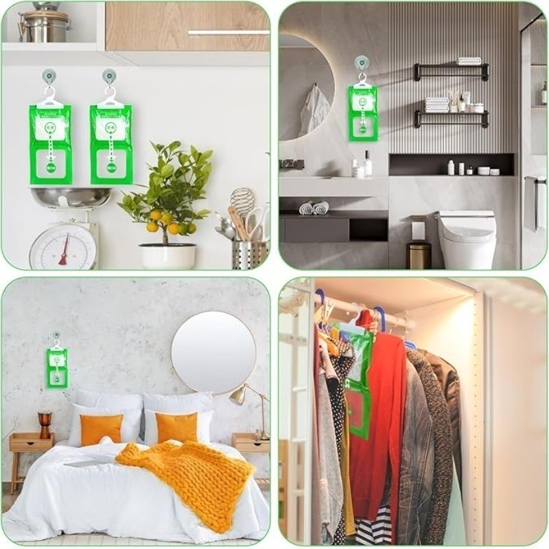 5/10/20/30 ชิ้นถุงลดความชื้นป้องกันเชื้อรา / ตู้เสื้อผ้าถุงดูดซับความชื้น / ถุงดูดความชื้นป้องกันความชื้น - รูปที่ 4