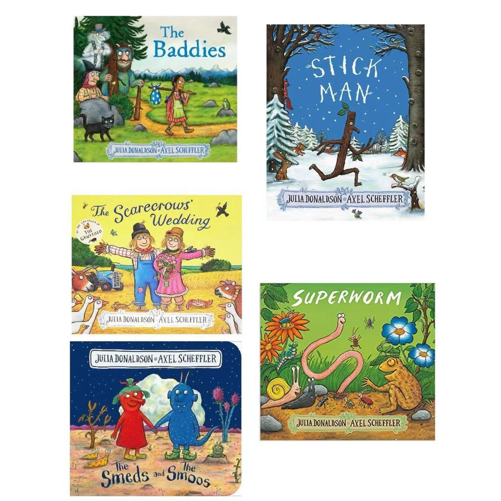 (ZELHOLICOLLECTION) หนังสือนิทานสําหรับเด็ก Julia Donaldson The Gruffalo Series