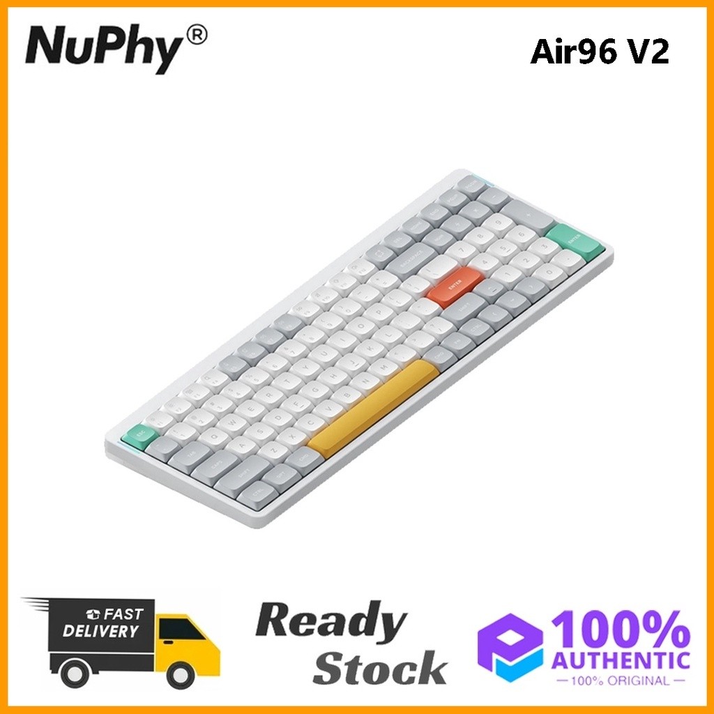 คีย์บอร์ดเชิงกล NuPhy Air96 V2 QMK/VIA ดั้งเดิม