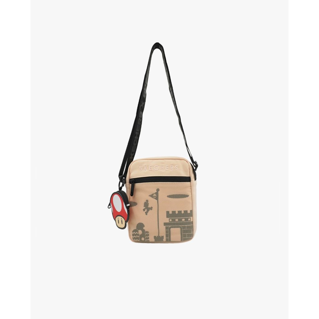 SKECHERS - กระเป๋าสะพายข้าง Nintendo Super Mario unisex SL325U554-02SB