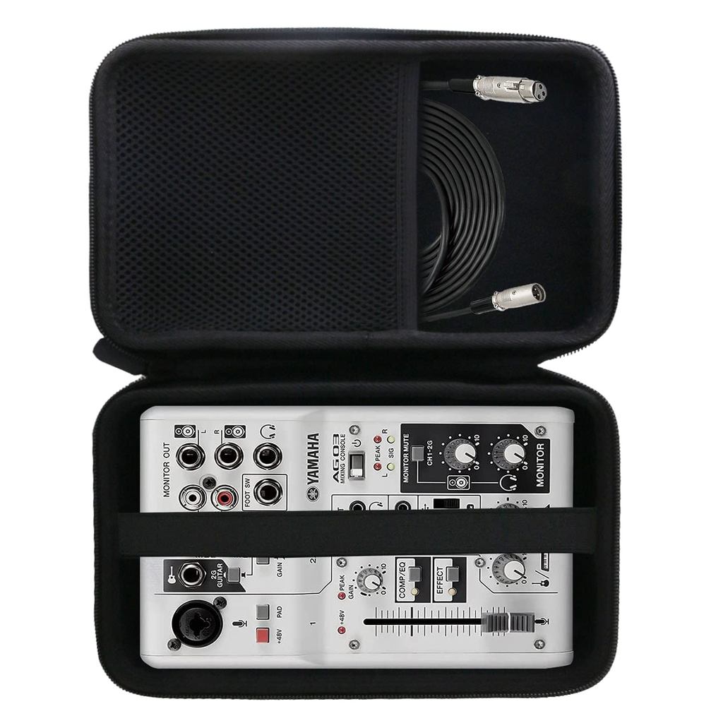YAMAHA 3 Channel AG03AG03MK2 Webcasting Mixer Protective Carrying Case Storage Case -waiyu JP เล็ก ส