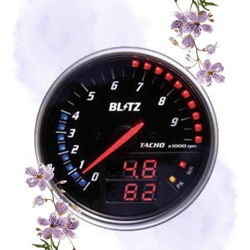 [ส่งตรงจากประเทศญี่ปุ่น]BLITZ FLD METER TACHO (IGN เชื่อมต่อประเภท) 15205