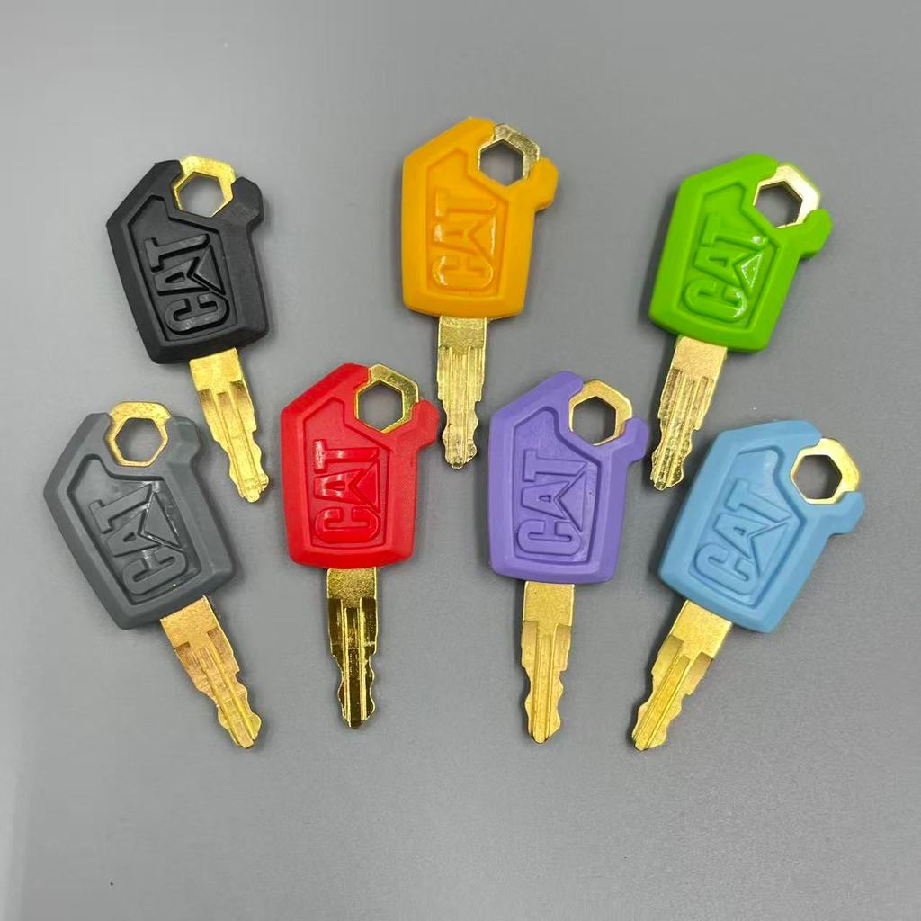 5PCS 5P8500 Key จุดระเบิดเริ่มต้นและประตูล็อคคุณภาพสูง Key สําหรับ CAT Excavator Dazer Loader 5P8500