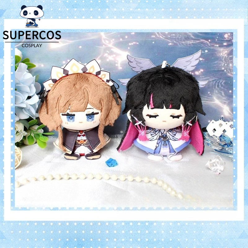 Genshin Impact Sandrone Columbina Plush 12 ซม.ตุ๊กตาผ้าฝ้ายน่ารักตุ๊กตาของเล่นของขวัญ