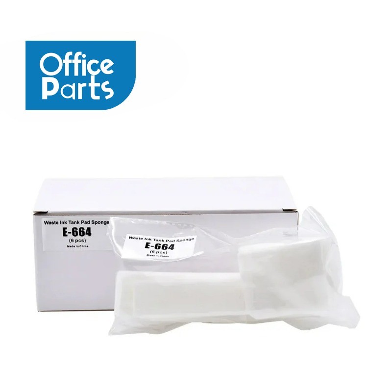 Tatrix T664 ถังเก็บขยะ Pad ฟองน้ํา 664 สําหรับ Epson XP-220/XP-225/XP-235/XP-240/XP-245 L110/L111/L1