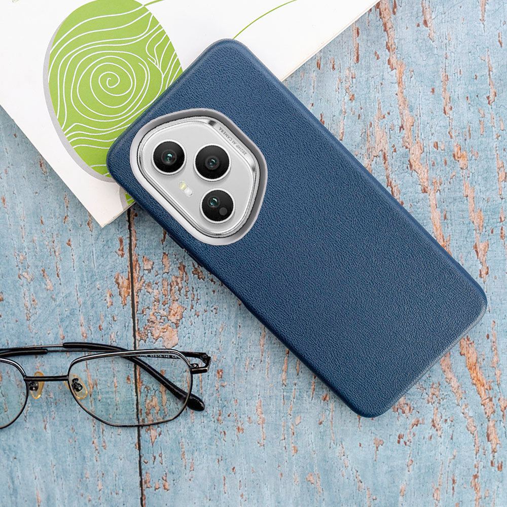 พรีเมี่ยมหนัง Faux สําหรับ Huawei Honor 400 Pro DNP-NX9 DNY-NX9 ยางยกกล้อง Bezel คลาสสิกสีฝาครอบ