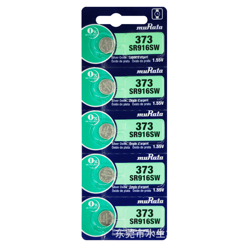 MuRata muRata นาฬิกา SR626SW ปุ่มอิเล็กทรอนิกส์ 377/364/379/395/397/399/321/11.27A