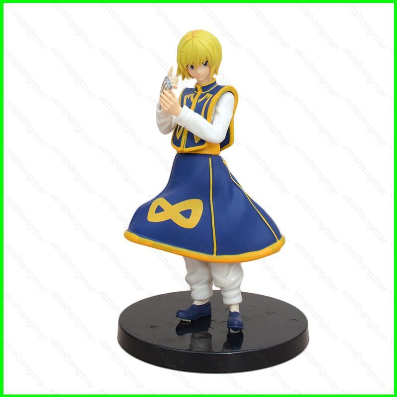 PS1 HUNTER HUNTER Action Figure Kurapika Chain Killer ยืนตุ๊กตาของเล่นสําหรับของขวัญเด็กคอลเลกชันเคร
