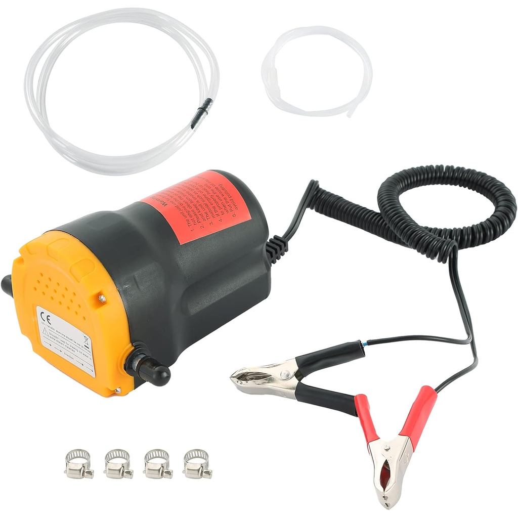 เครื่องสกัดปั๊มเปลี่ยนน้ํามัน | 12V 60W น้ํามัน Extractor ปั๊มดีเซล Fluid Transfer Scavenge ปั๊มดูดน