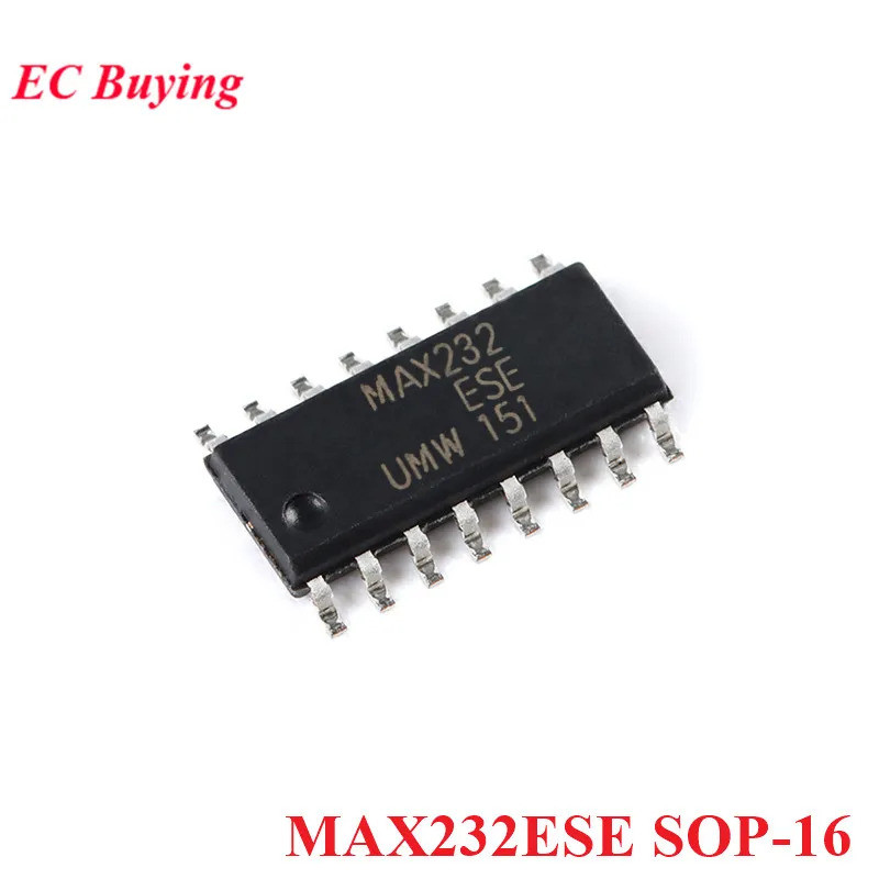 5 ชิ้น/1 ชิ้น MAX232ESE MAX232 SOP-16 5 โวลต์หลายช่อง RS-232 ไดร์เวอร์/ตัวรับชิป IC Controller ใหม่เดิม