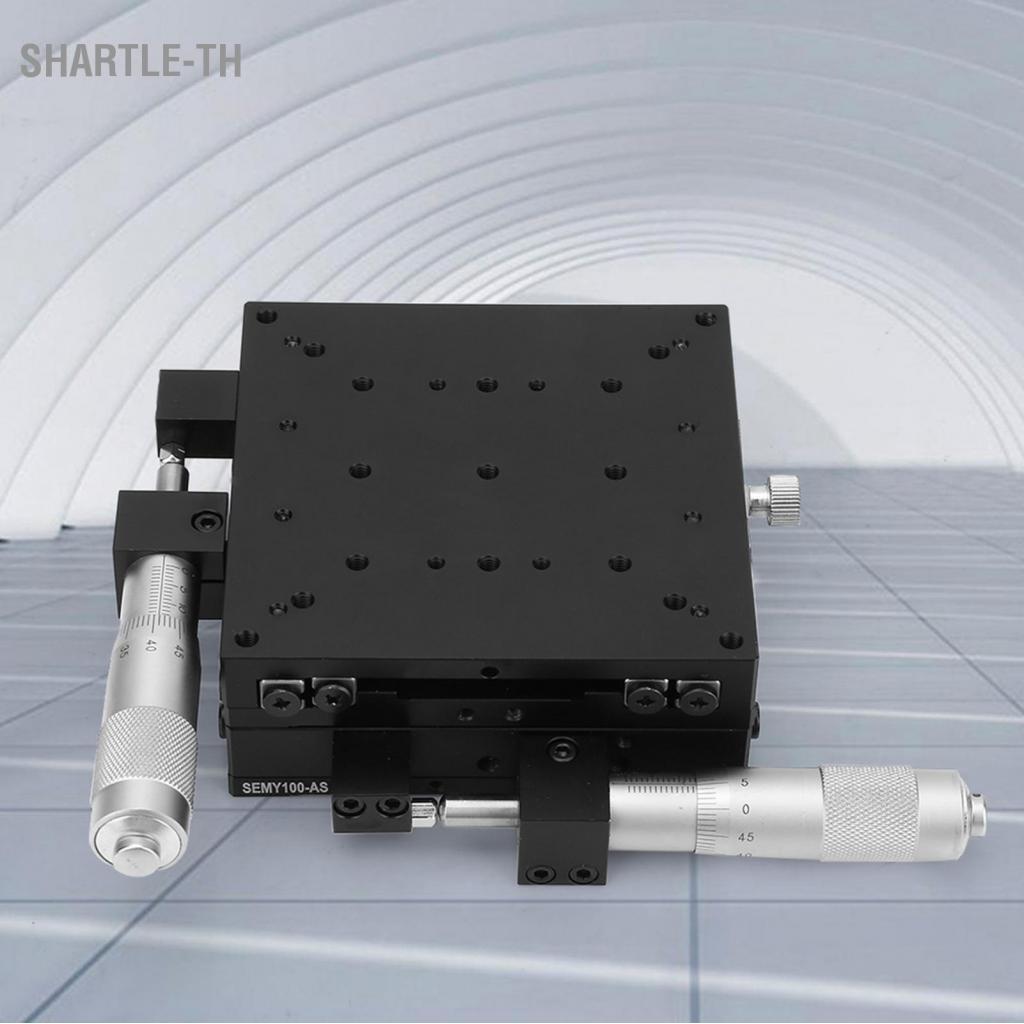 Shartle-th Sharple-th XY Linear Stage Micrometer Manual Fine-Tuning Cross Roller Precision Stages 10