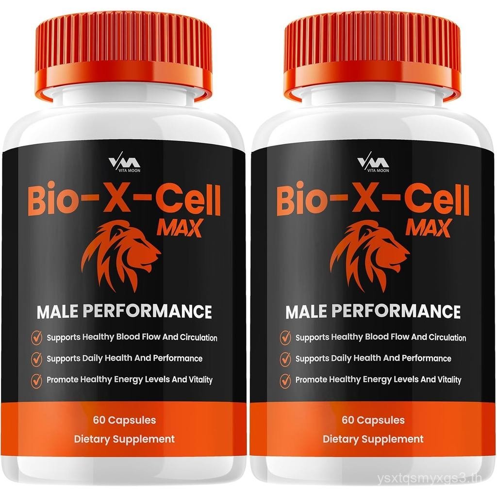 (2 แพ็ค) Bio X Cell Advanced Formula Pills, อาหารเสริม BioXCell, สุขภาพโดยรวม Bio-X-Cell, ความแรงสูง