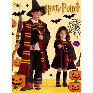 พร้อมส่ง 🏍️ ส่งไวจากไทย 💥ชุดแฮรี่ เสื้อคลุมฮาโลวีน ชุดแฮร์รี…