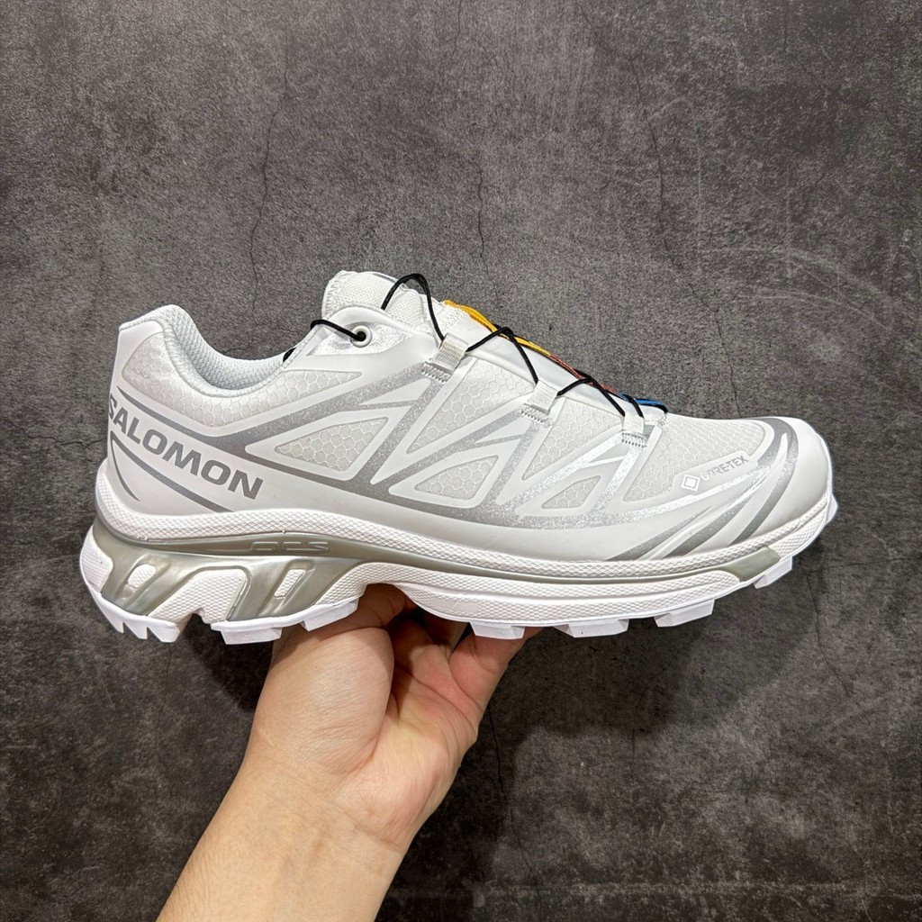 Salomon XT6 รองเท้าสำหรับเดินป่า สำหรับทั้งชายและหญิง เพอร์เฟคมากสำหรับกิจกรรมกลางแจ้งแบบออฟโรด พื้นมีประสิทธิภาพในการยึดเกาะ 7DM8