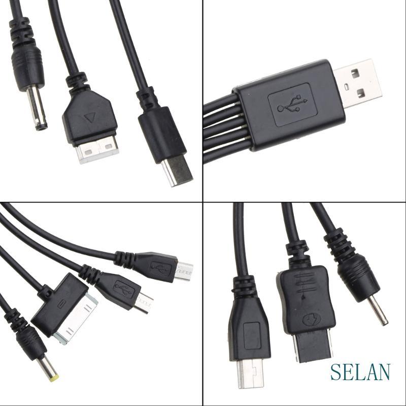 Universal USB To Multi Plug Cellpahone Charger Cable 10 in 1 USB Cable 20CM