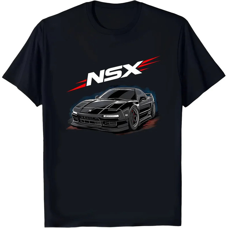 JDM Tokyo Japan Drift Car Scene Art NSX เสื้อยืดรถดริฟท์ญี่ปุ่น