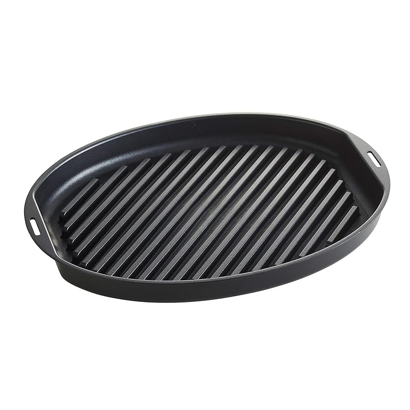 BRUNO Oval Hot Plate Grill Plate for BBQ and Grilled Fish - BOE053-GRILL