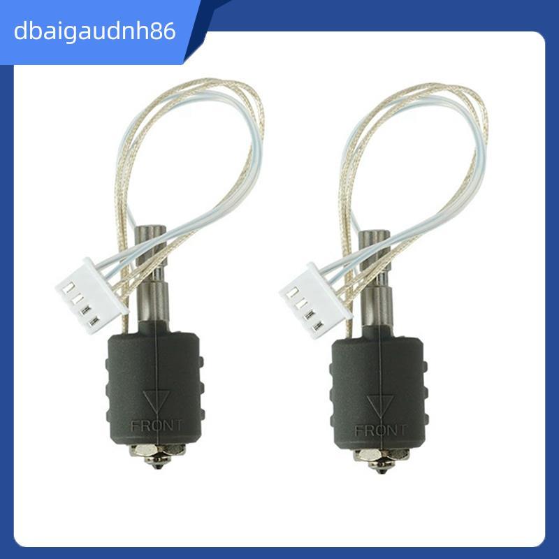 READY STOCK2 ชิ้น Hotend สําหรับ 3 Max Integrated Turmer เครื่องทําความร้อนส่วนประกอบเหล็กชุบแข็งหัว