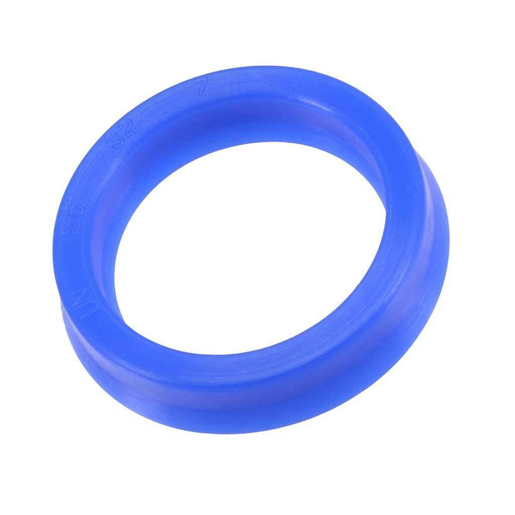 MOCCANIXITY UN Radial Shaft Seal 25mm ID x 32mm OD x 7mm Wide PU Oil Seal, Blue Pack of 5