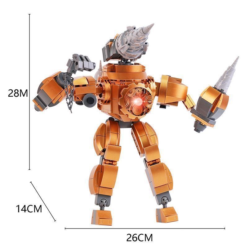 Titan Clock King ใช้งานร่วมกับ Lego Building Blocks Titan TV Man Toilet Man ลําโพง Man ประกอบของเล่น