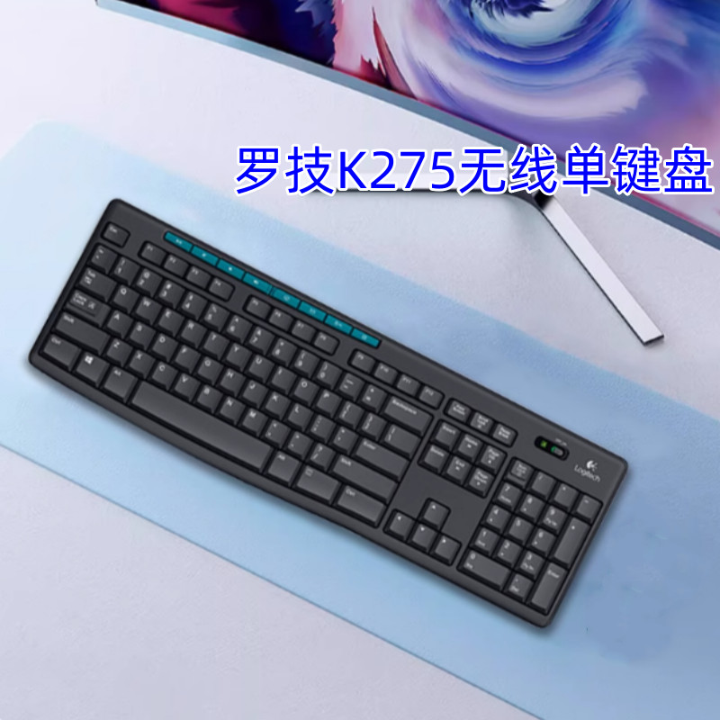 Logitech K270K275K345K470 คีย์บอร์ดไร้สายคีย์บอร์ดเดี่ยวชุดกู้ภัยเมาส์เดี่ยว