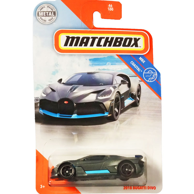 MATCHBOX MATCHBOX BUGATTI DIVO Supercar Rare Black BUGATTI DIVO