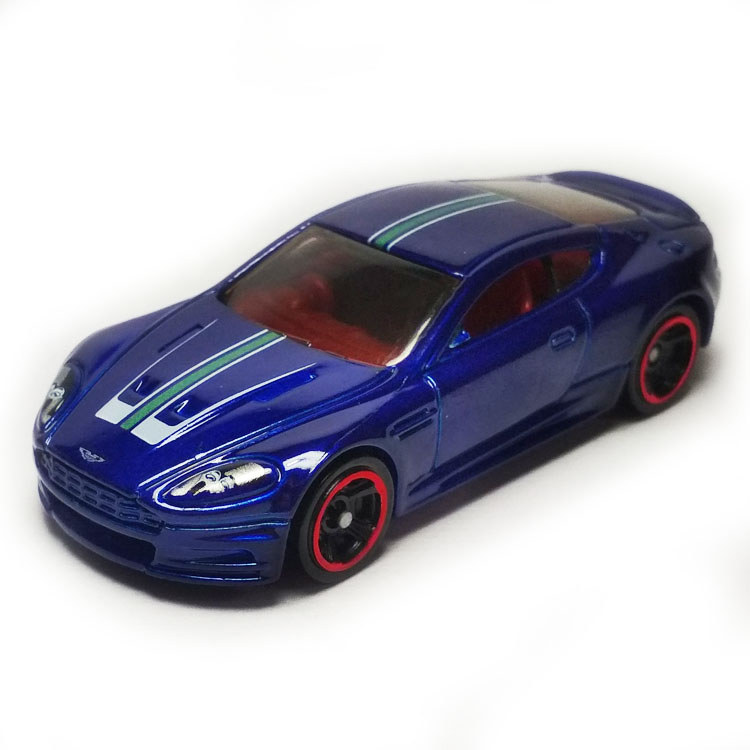 HotWheels HotWheels Aston Martin DBS ภาพวาดพิเศษ สีฟ้า ASTON.MARTIN DBS