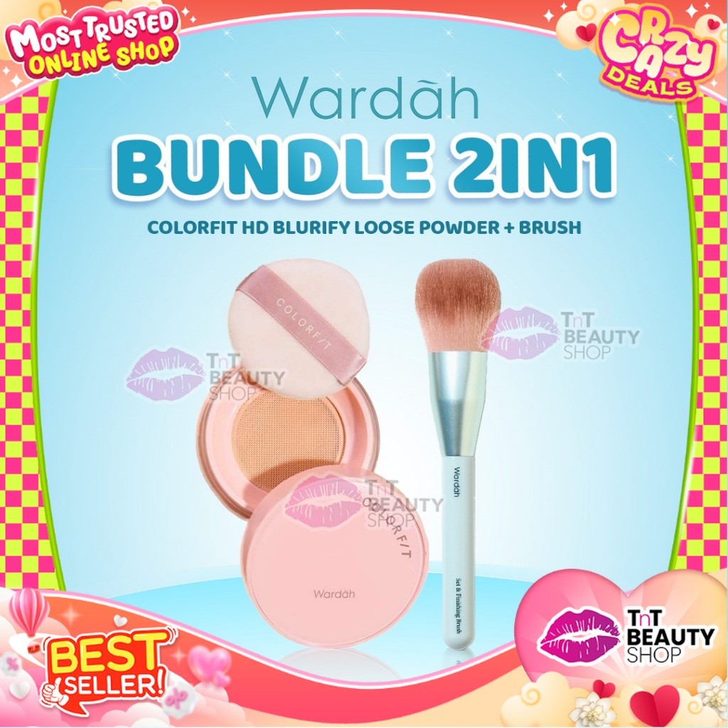 Buling Wardah HD Blur + Halal Tools - TNT Beauty Shop
