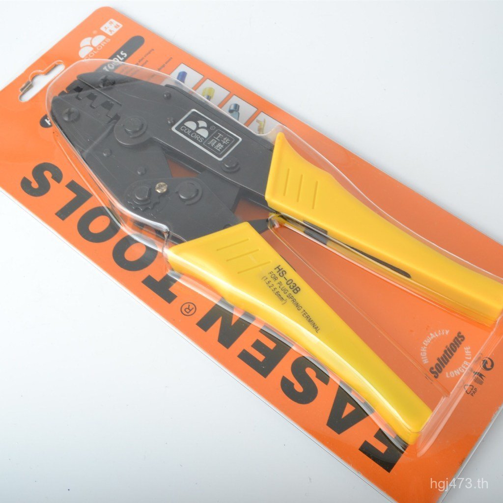 Terminal HS-03B ปลั๊กสปริง CRIMPING คีม CRIMPING คีม 2.8 4.86.31.5-6mm2HS-03BC BRDM