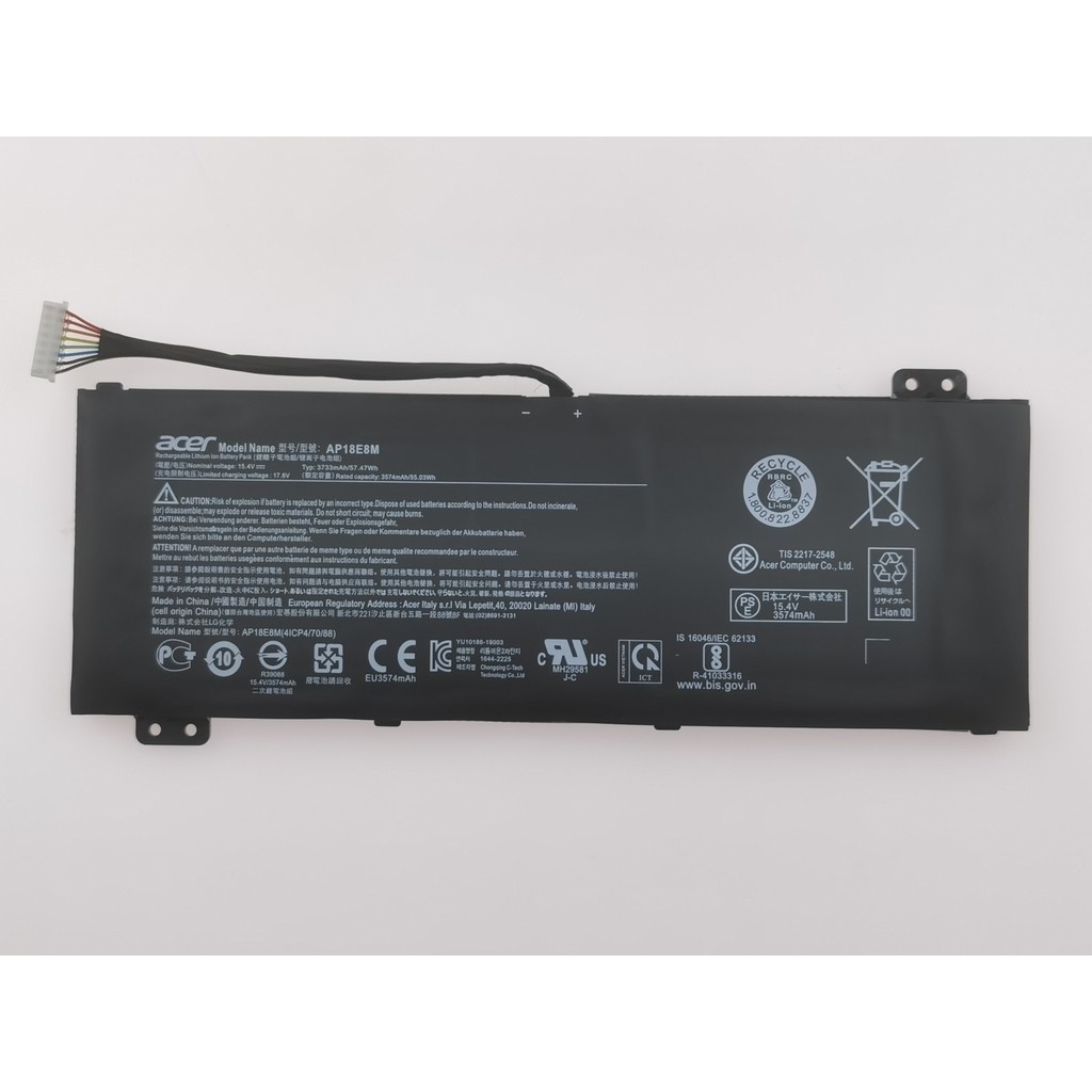 แบตเตอรี่ Acer Shadow Knight 4 N18C3 N18C4 Nitro 5 AN515-55/54/43 AP18E8M
