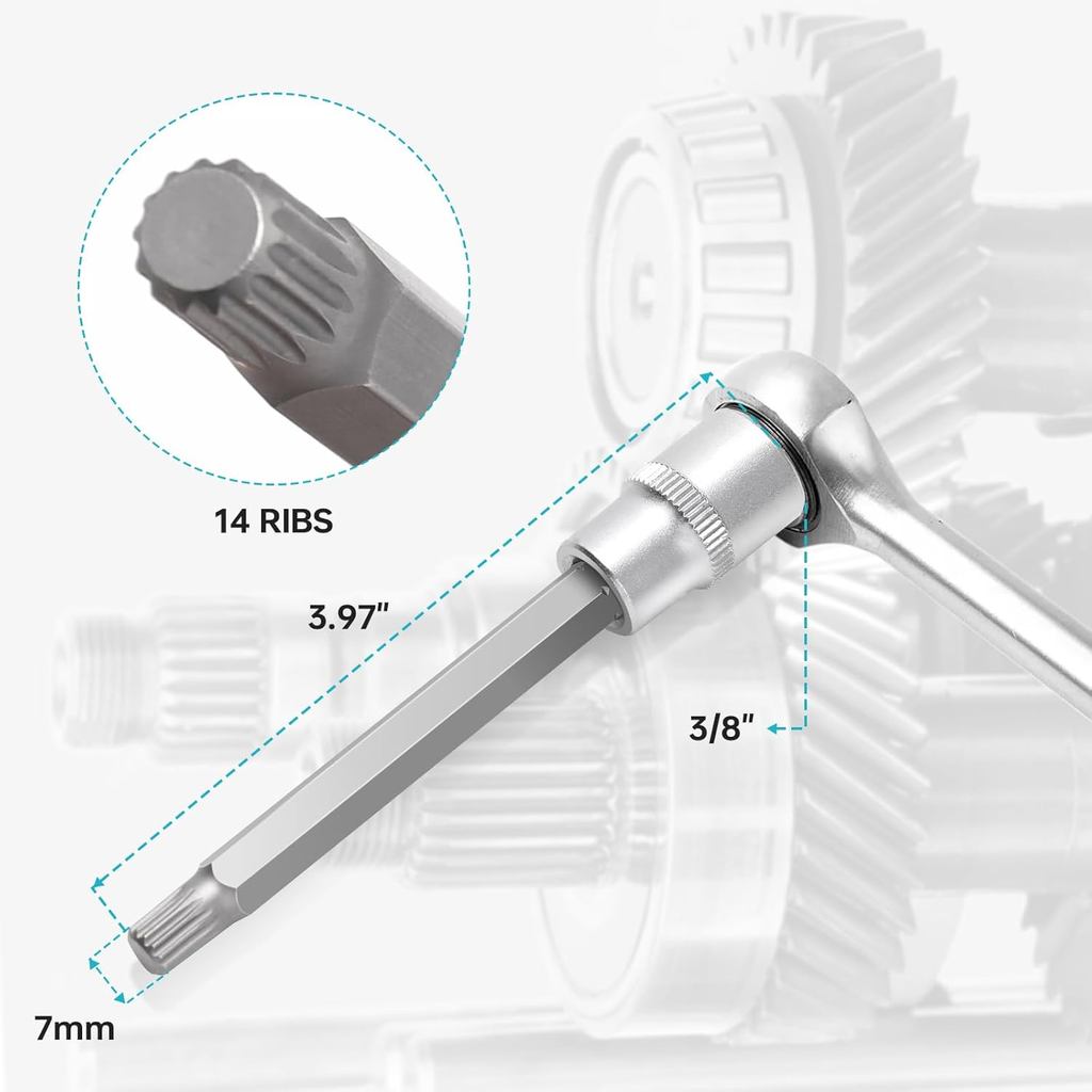 FEITON Dual Clutch Transmission Remover Tools Clutch Actuator Motor Unlock Reset Tool for Ford Focus
