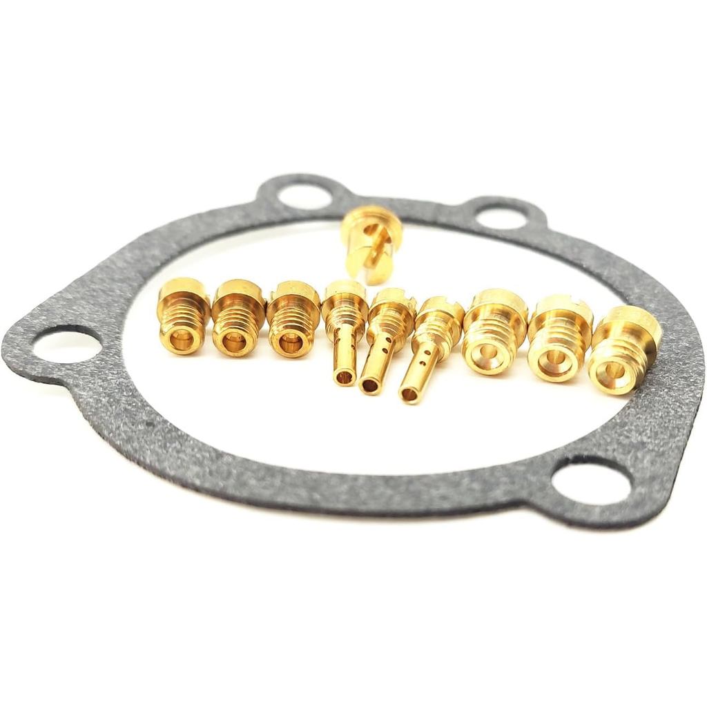 Carburetor CV40 Main Jet 185 190 195 Slow Pilot Jet 42 45 48 Gasket Compatible with Sportster Softai