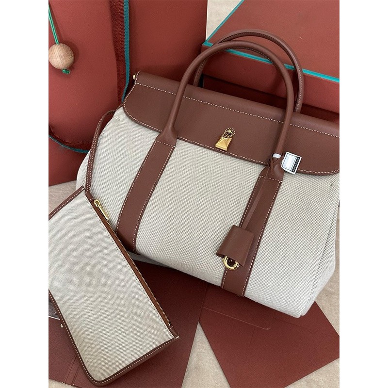 LHOME32 Cowhide Portable Tote Bag Shoulder Crossbody Female Bag